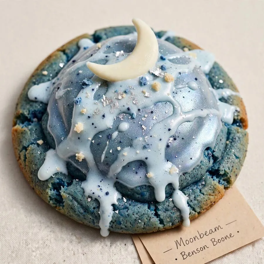 Benson Boone Moonbeam Ice Cream Crumbl Cookie
