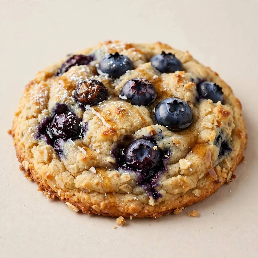 Blueberry Pancake Crumbl Cookie