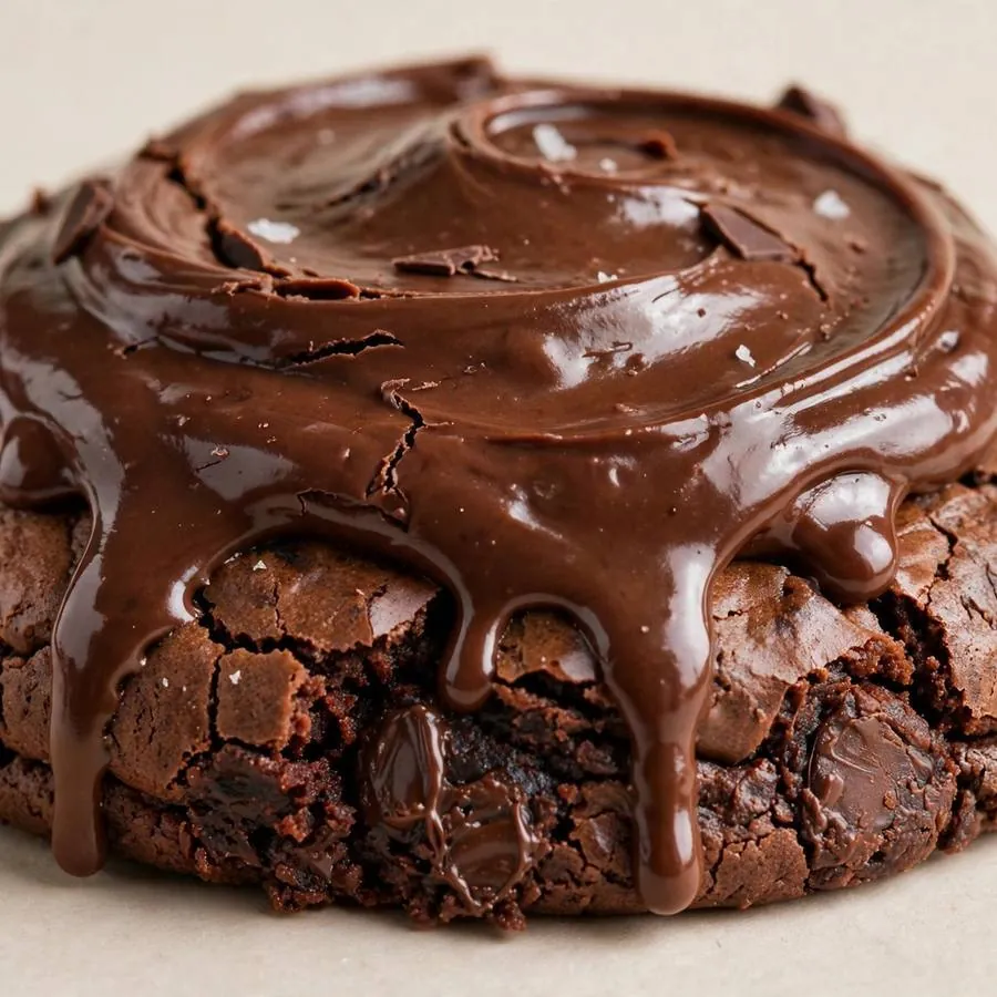 Brownie Batter Crumbl Cookie