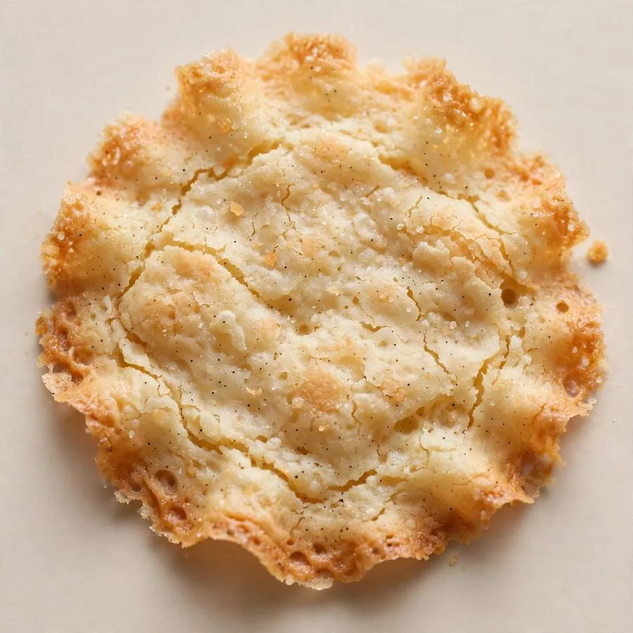 Cake Batter Cookie Thins Crumbl Cookie