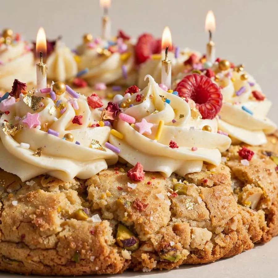 Celebration Cake Crumbl Cookie
