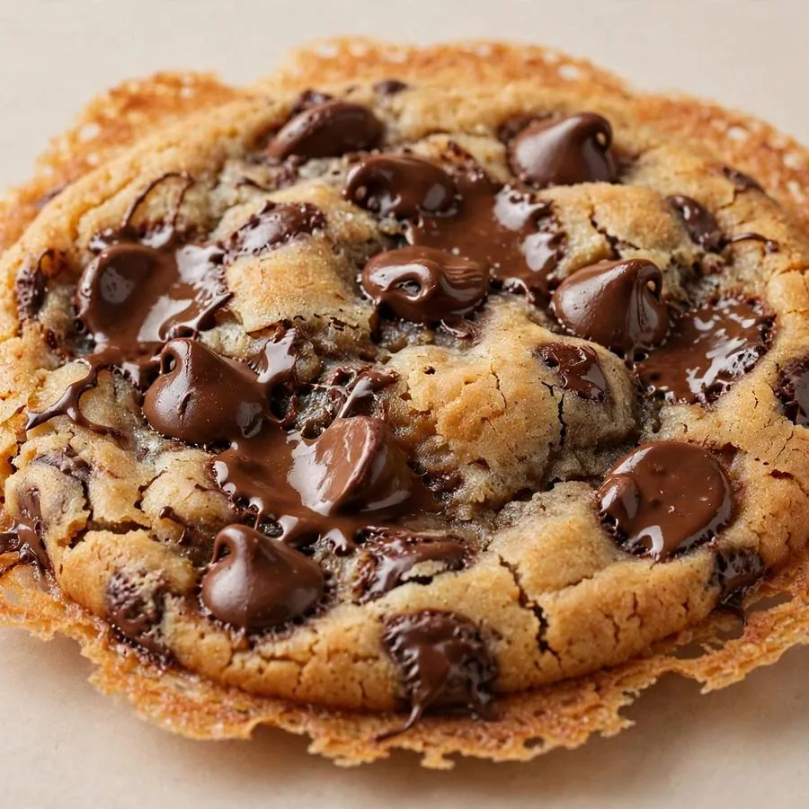 Chocolate Chip Cookie Thins Crumbl Cookie