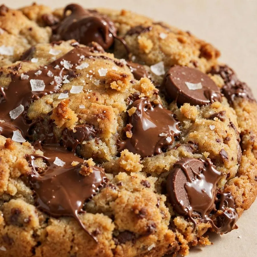 Milk Chocolate Chip Crumbl Cookie