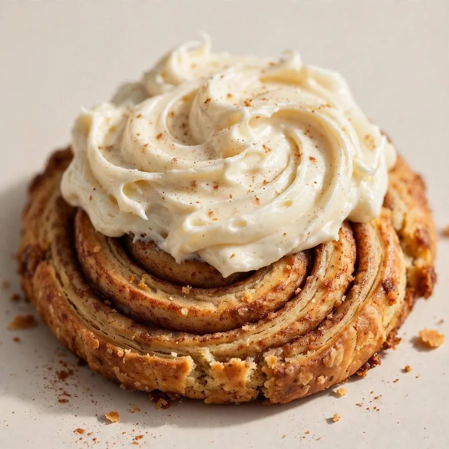Cinnamon Roll Crumbl Cookie