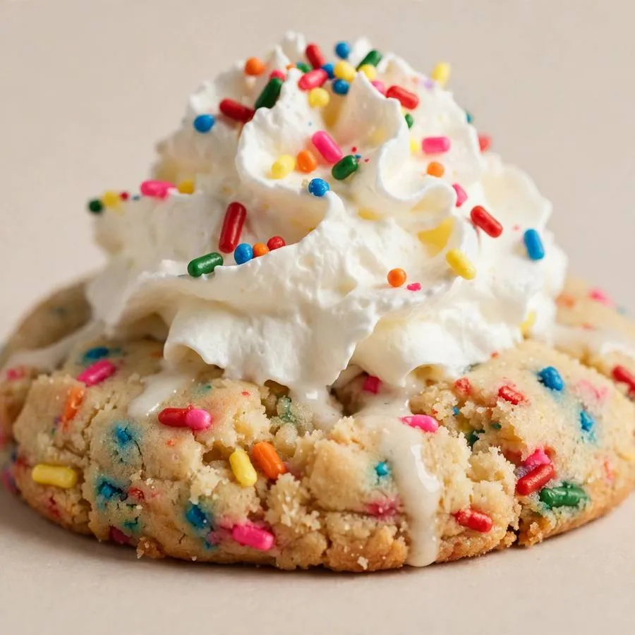 Confetti Milkshake Crumbl Cookie Confetti Milkshake Crumbl Cookie