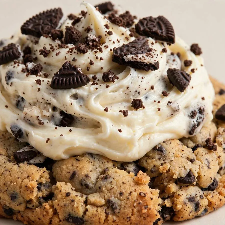 Cookies Cream Cheesecake Crumbl Cookie