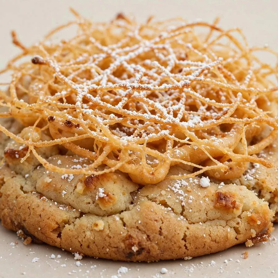 Funnel Cake Crumbl Cookie