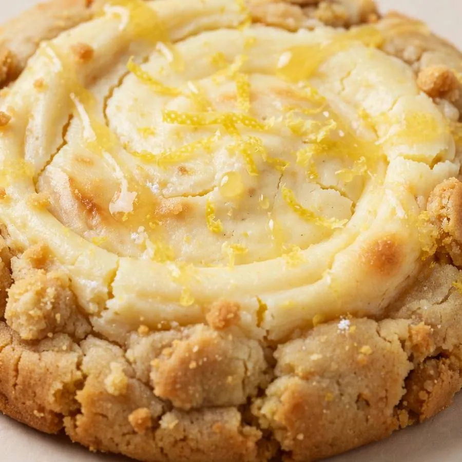 Lemon Crumbl Cheesecake Crumbl Cookie