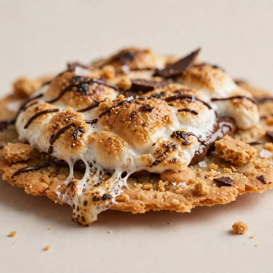 S'mores Crumbl Cookie Thins Crumbl Cookie
