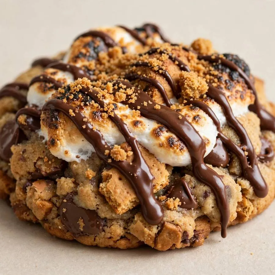 S'mores Crumbl Cookie
