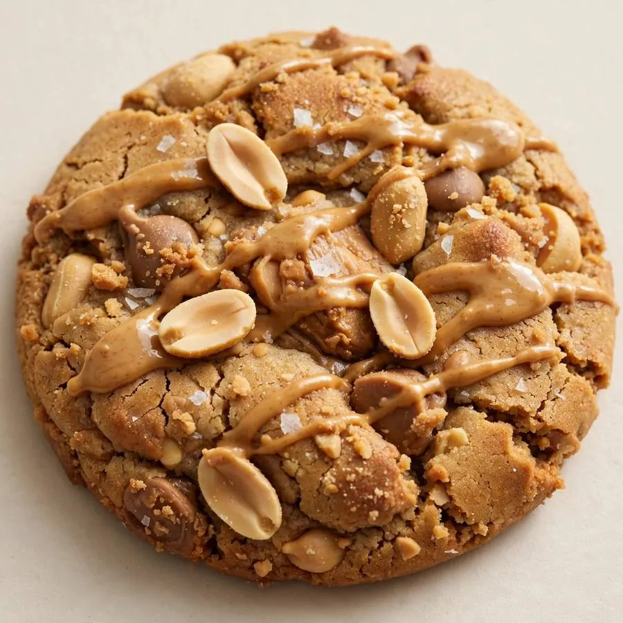 Ultimate Peanut Butter Crumbl Cookie