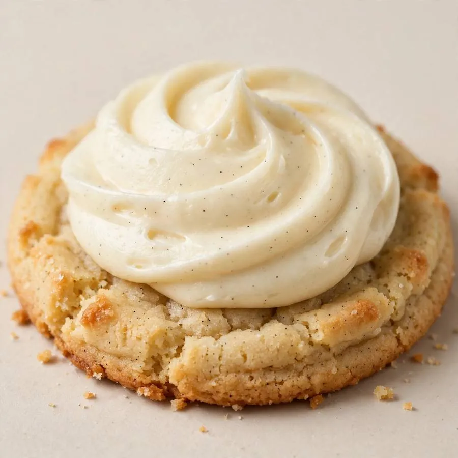 Vanilla Sugar Crumbl Cookie
