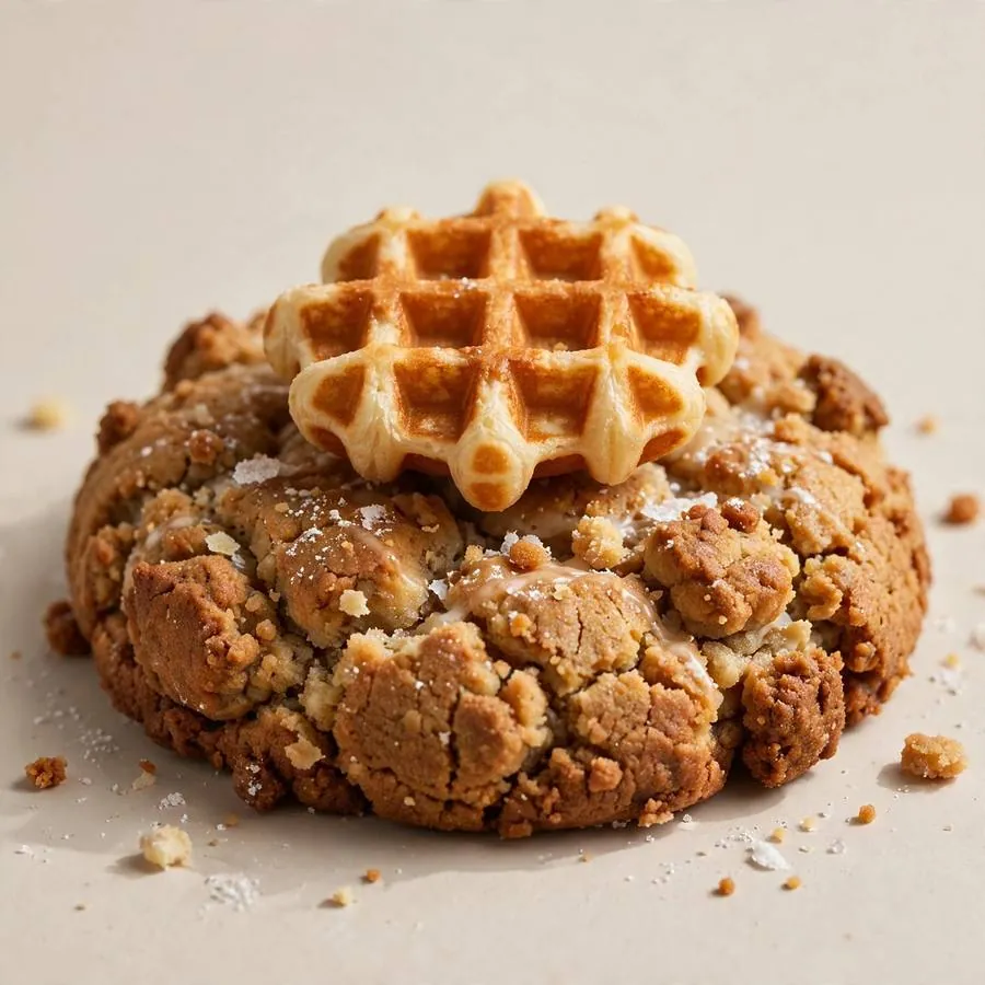 Waffle Crumbl Cookie