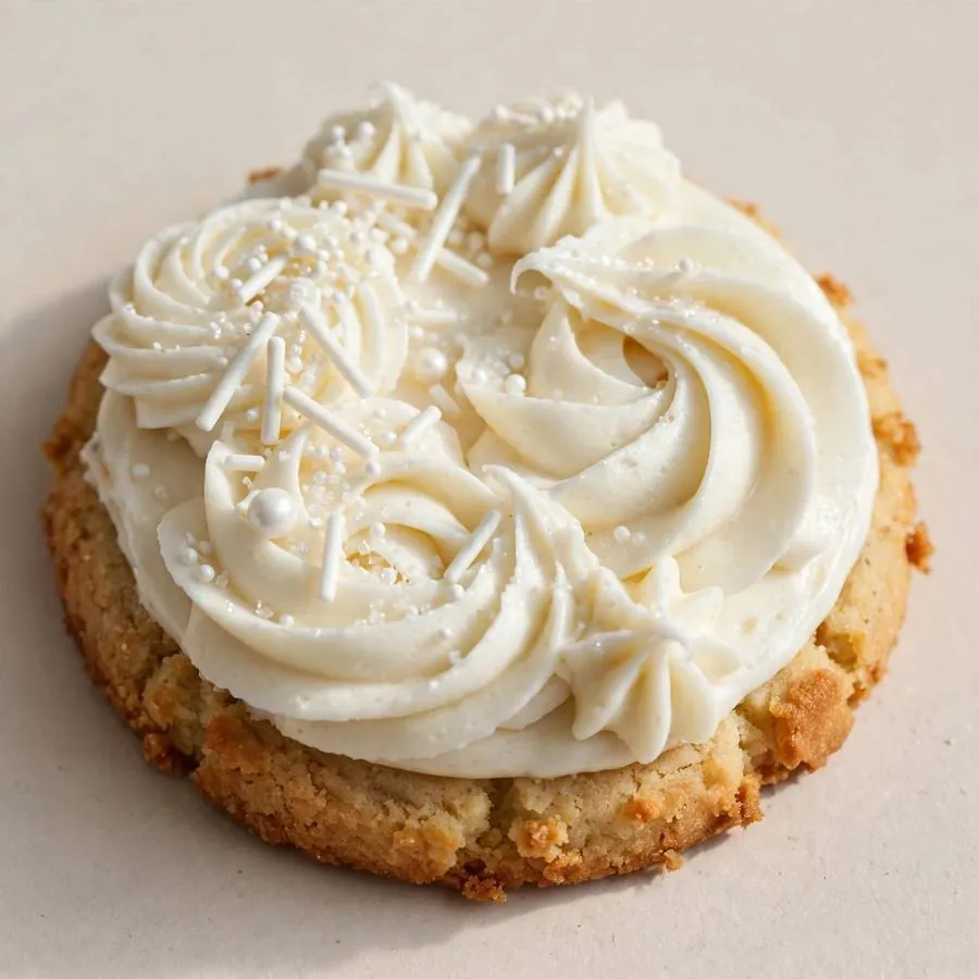 Wedding Cake Crumbl Cookie